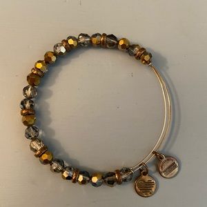 Crystal beaded Alex and Ani Bracelet